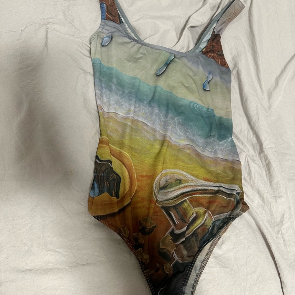 Zara Artistic Multicolor Bodysuit